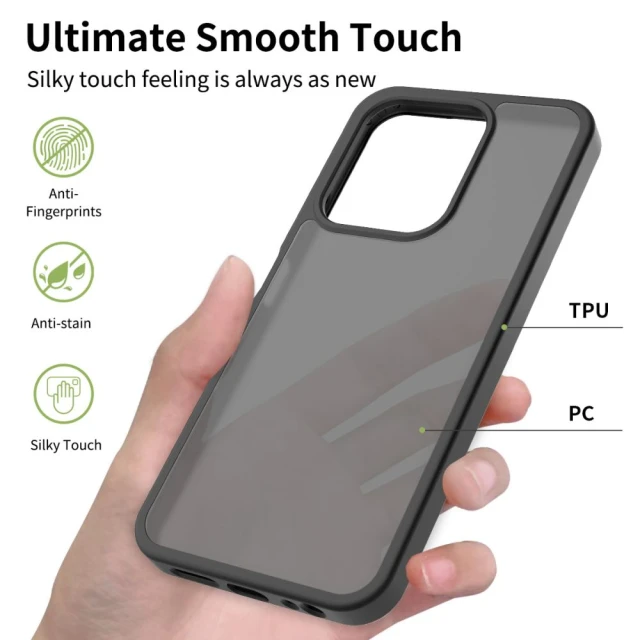 Чохол Tech-Protect MagMat для Xiaomi Redmi 15C | Poco C85 Matte Black (5906302333479)