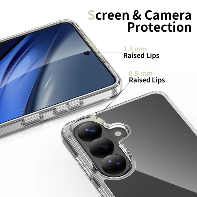 Чехол Tech-Protect Flexair Hybrid для Samsung Galaxy S26 Plus Clear (5906302333486)