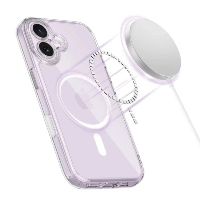 Чохол Tech-Protect MagPeak CC для iPhone 17 Clear with MagSafe (5906302333578)