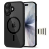 Чохол Tech-Protect MagPeak CC для iPhone 17 Black Clear with MagSafe (5906302333608)