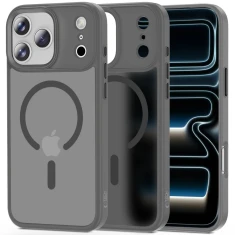 Чохол Tech-Protect MagMat для iPhone 17 Pro Max Matte Crayon Grey with MagSafe (5906302333646)