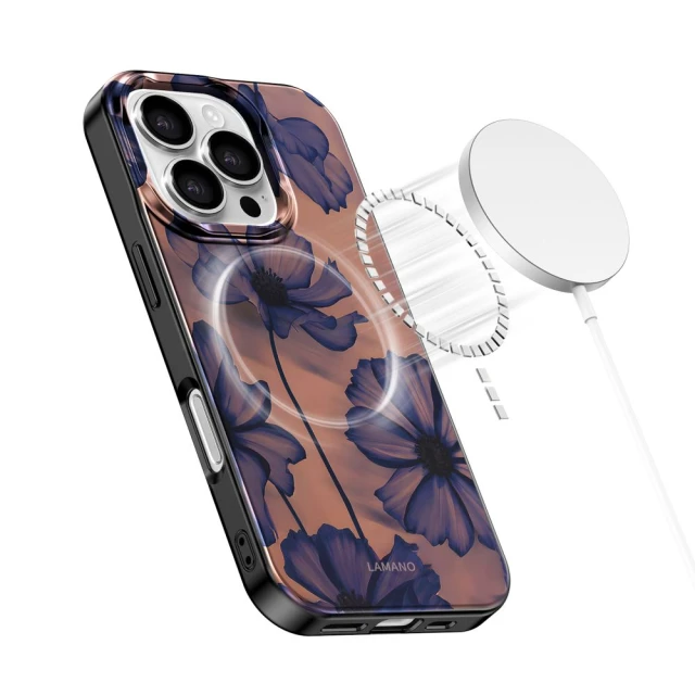 Чехол Tech-Protect Lamano для iPhone 16 Pro Velvet Night with MagSafe (5906302333660)