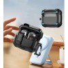 Чохол для навушників Tech-Protect Carbonox для Samsung Galaxy Buds 3 | 3 FE | 3 Pro Black with MagSafe (5906302333752)