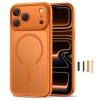 Чохол Tech-Protect MagPeak CC для iPhone 17 Pro Matte Cosmic Orange with MagSafe (5906302333776)