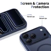 Чохол Tech-Protect MagPeak CC для iPhone 17 Pro Max Matte Deep Blue with MagSafe (5906302333806)