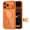 Чохол Tech-Protect MagPeak CC для iPhone 17 Pro Max Cosmic Orange Clear with MagSafe (5906302333820)