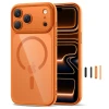 Чохол Tech-Protect MagPeak CC для iPhone 17 Pro Max Cosmic Orange Clear with MagSafe (5906302333820)