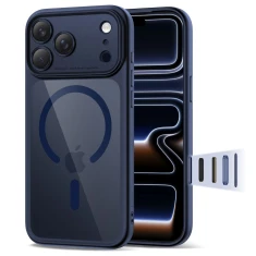 Чохол Tech-Protect MagPeak CC для iPhone 17 Pro Deep Blue Clear with MagSafe (5906302333837)