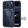 Чехол Tech-Protect MagPeak CC для iPhone 17 Pro Max Deep Blue Clear with MagSafe (5906302333844)