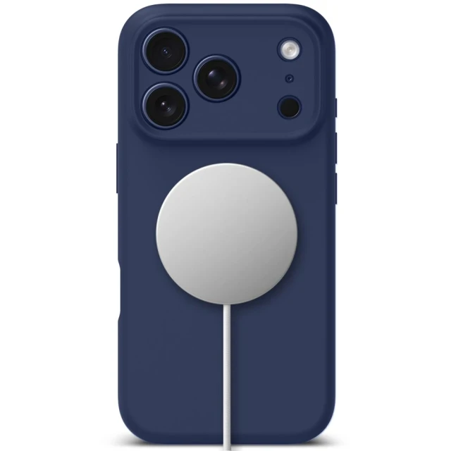 Чохол Tech-Protect Silicone для iPhone 17 Pro Deep Blue with MagSafe (5906302333851)