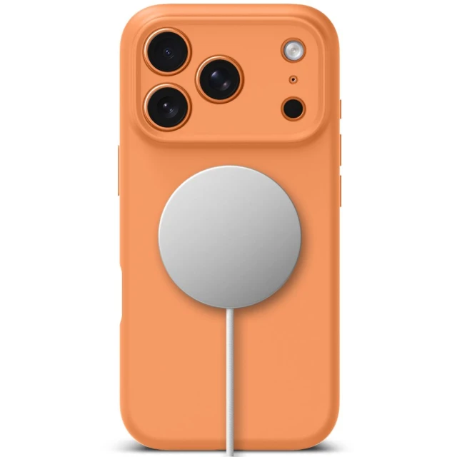 Чохол Tech-Protect Silicone для iPhone 17 Pro Cosmic Orange with MagSafe (5906302333868)