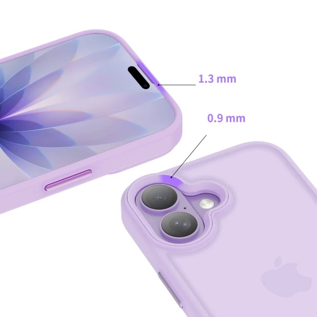 Чехол Tech-Protect MagMat для iPhone 17 Matte Lavender (5906302333929)