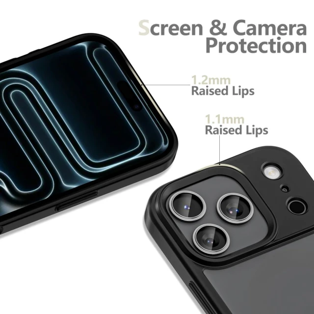 Чохол Tech-Protect MagMat для iPhone 17 Pro Matte Black (5906302333950)