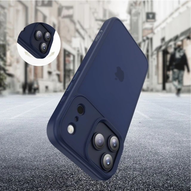 Чохол Tech-Protect MagMat для iPhone 17 Pro Matte Deep Blue (5906302333974)