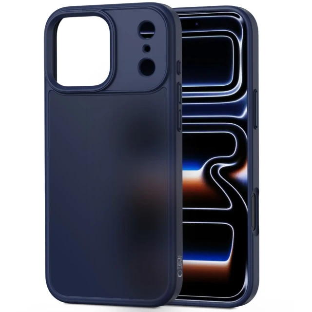 Чехол Tech-Protect MagMat для iPhone 17 Pro Max Matte Deep Blue (5906302334001)