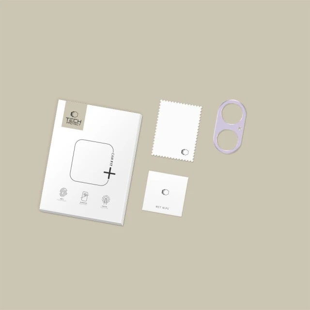 Захисне скло Tech-Protect для камери iPhone 17 CamAlloy Fit+ Lavender (5906302334087)
