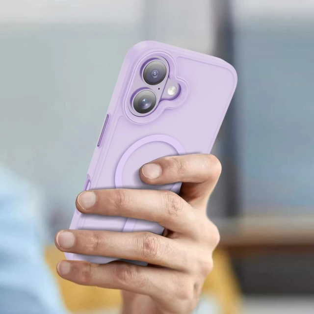Чохол Tech-Protect MagMat для iPhone 17 Matte Lavender with MagSafe (5906302334117)