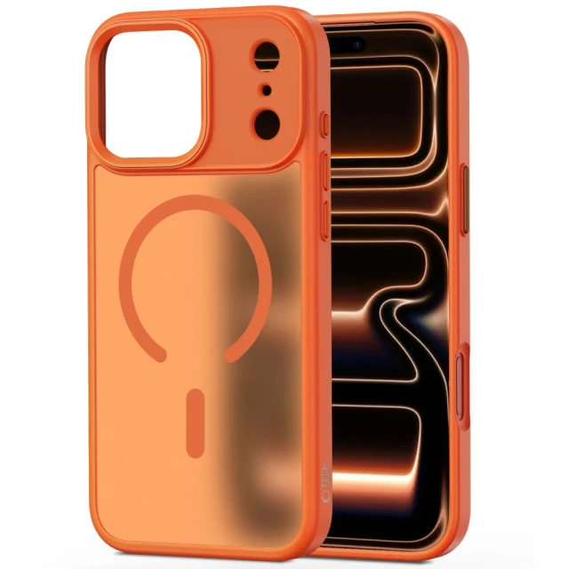 Чохол Tech-Protect MagMat для iPhone 17 Pro Matte Cosmic Orange with MagSafe (5906302334148)