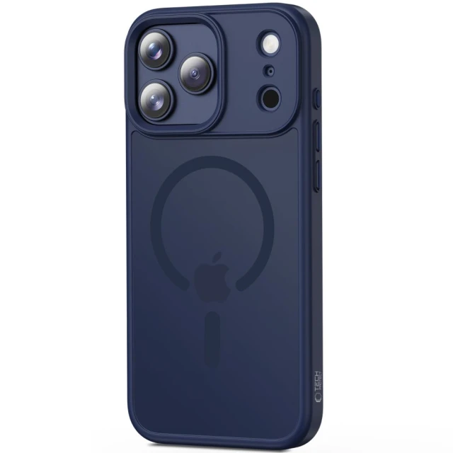 Чехол Tech-Protect MagMat для iPhone 17 Pro Matte Deep Blue with MagSafe (5906302334155)