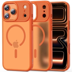 Чохол Tech-Protect MagMat для iPhone 17 Pro Max Matte Cosmic Orange with MagSafe (5906302334162)