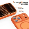 Чохол Tech-Protect MagMat для iPhone 17 Pro Max Matte Cosmic Orange with MagSafe (5906302334162)