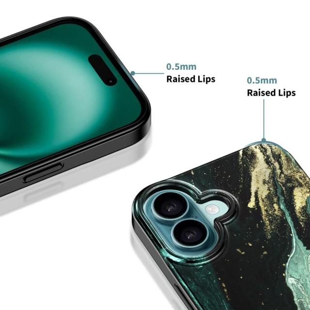 Чохол Tech-Protect Lamano для iPhone 16 Verde Aura with MagSafe (5906302334186)