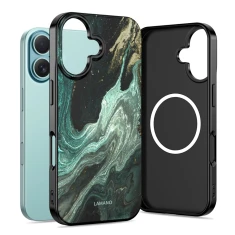 Чохол Tech-Protect Lamano для iPhone 16 Verde Aura with MagSafe (5906302334186)
