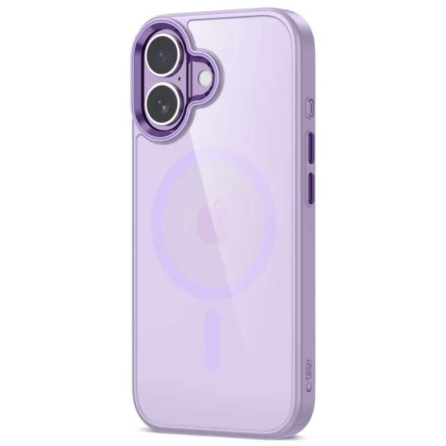 Чохол Tech-Protect MagMat для iPhone 17 Lavender Clear with MagSafe (5906302334193)
