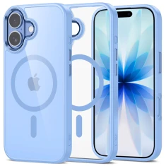 Чохол Tech-Protect MagMat для iPhone 17 Mist Blue Clear with MagSafe (5906302334209)