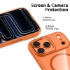 Чохол Tech-Protect MagMat для iPhone 17 Pro Cosmic Orange Clear with MagSafe (5906302334230)