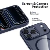 Чохол Tech-Protect MagMat для iPhone 17 Pro Deep Blue Clear with MagSafe (5906302334247)