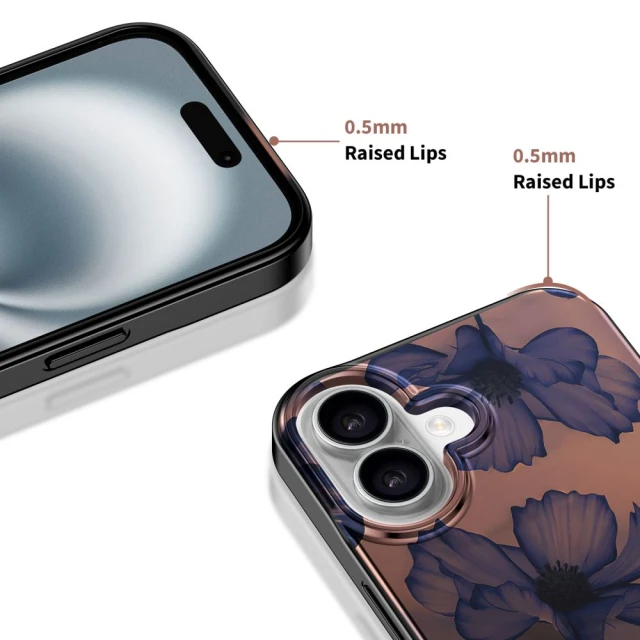 Чохол Tech-Protect Lamano для iPhone 16 Velvet Night with MagSafe (5906302334254)