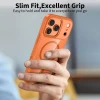 Чохол Tech-Protect MagMat для iPhone 17 Pro Max Cosmic Orange Clear with MagSafe (5906302334261)