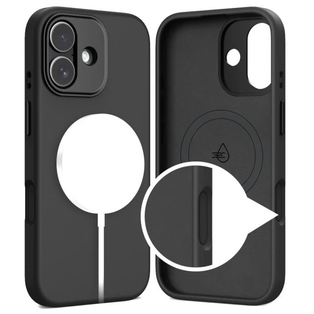 Чохол Tech-Protect Uniq для iPhone 17 Black with MagSafe (5906302334285)