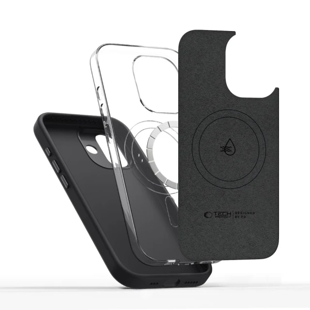 Чохол Tech-Protect Uniq для iPhone 17 Black with MagSafe (5906302334285)