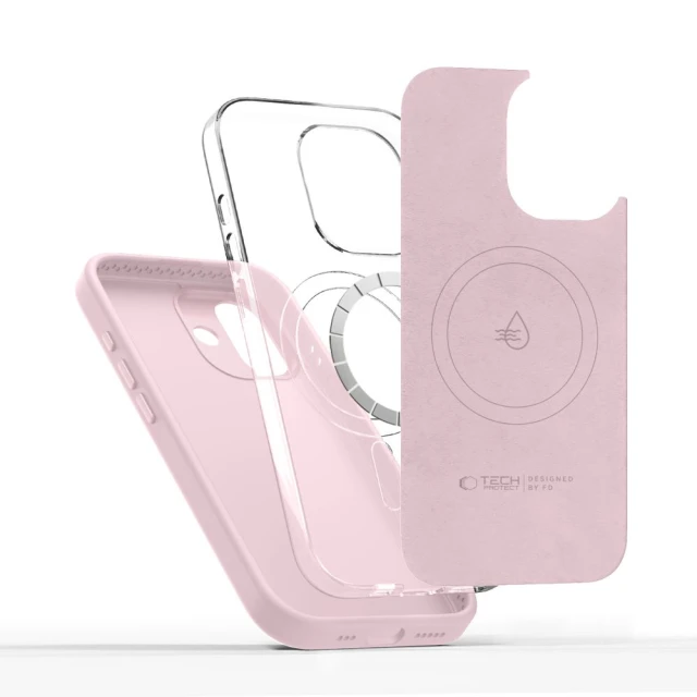 Чохол Tech-Protect Uniq для iPhone 17 Pink with MagSafe (5906302334322)