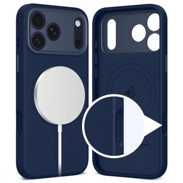 Чехол Tech-Protect Uniq для iPhone 17 Pro Max Deep Blue with MagSafe (5906302334360)