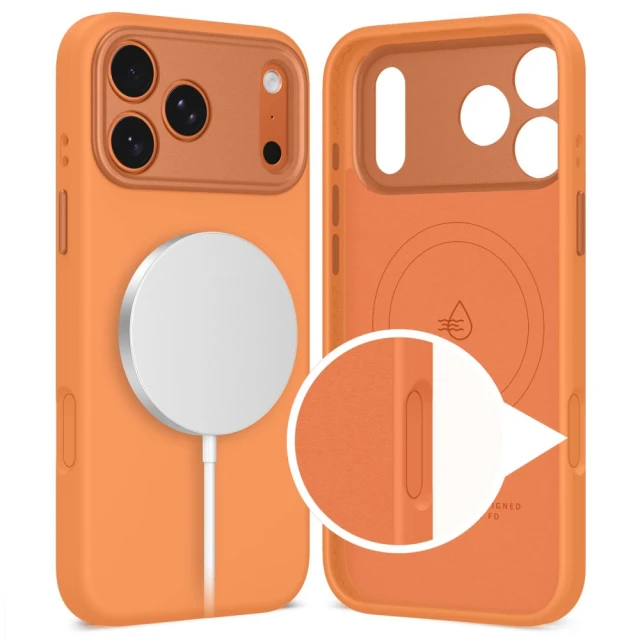 Чехол Tech-Protect Uniq для iPhone 17 Pro Max Cosmic Orange with MagSafe (5906302334377)