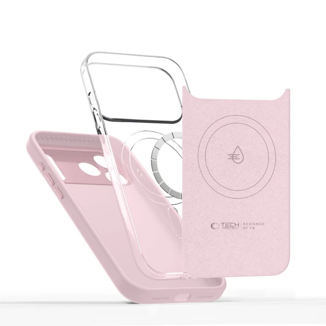 Чохол Tech-Protect Uniq для iPhone 17 Pro Max Pink with MagSafe (5906302334384)