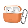 Чохол Tech-Protect Silicone Hook для AirPods Pro 3 Cosmic Orange (5906302334391)