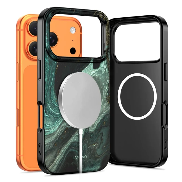 Чохол Tech-Protect Lamano для iPhone 17 Pro Max Verde Aura with MagSafe (5906302334438)