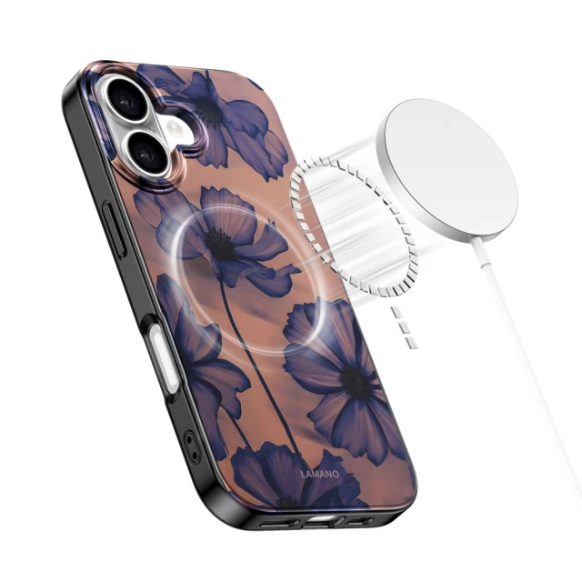 Чохол Tech-Protect Lamano для iPhone 17 Velvet Night with MagSafe (5906302334445)