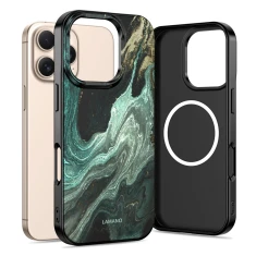 Чохол Tech-Protect Lamano для iPhone 16 Pro Verde Aura with MagSafe (5906302334476)