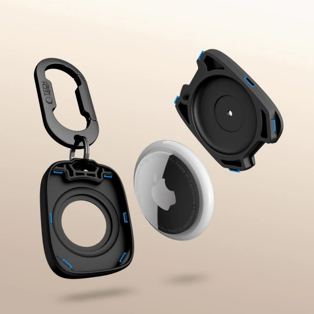 Чохол-брелок Tech Protect Velar для AirTag 2 | 1 Black (5906302334483)