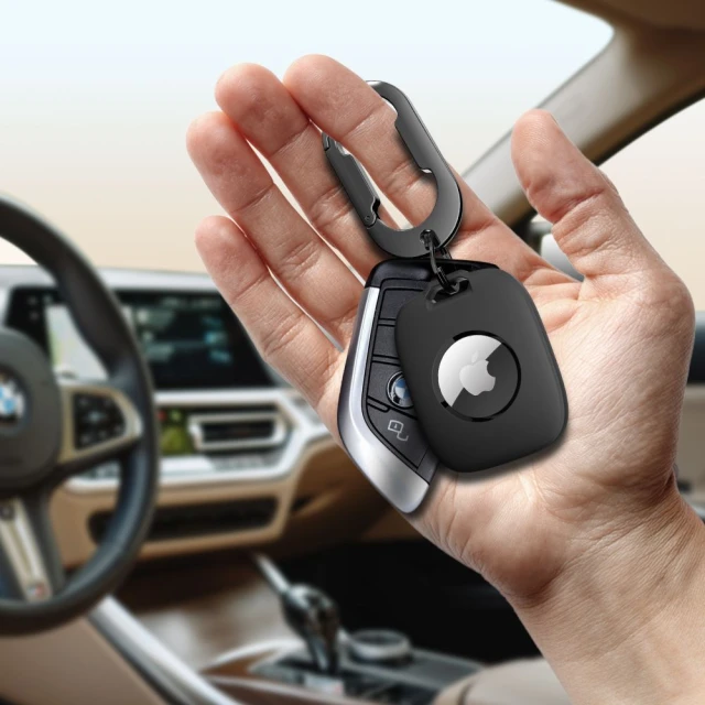 Чохол-брелок Tech Protect Velar для AirTag 2 | 1 Black (5906302334483)
