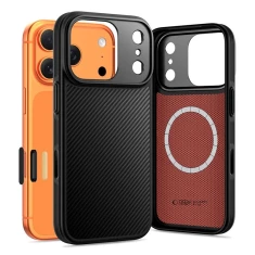 Чохол Tech-Protect Kevlar Aramid для iPhone 17 Pro Black with MagSafe (5906302334520)
