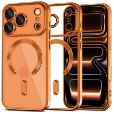 Чохол Tech-Protect MagFlex для iPhone 17 Pro Shiny Cosmic Orange with MagSafe (5906302334612)