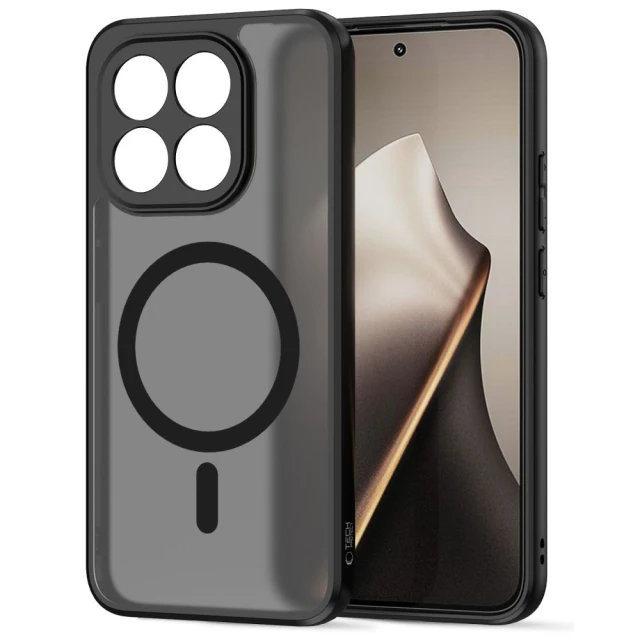 Чохол Tech-Protect MagMat для Xiaomi 15T Matte Black with MagSafe (5906302334728)