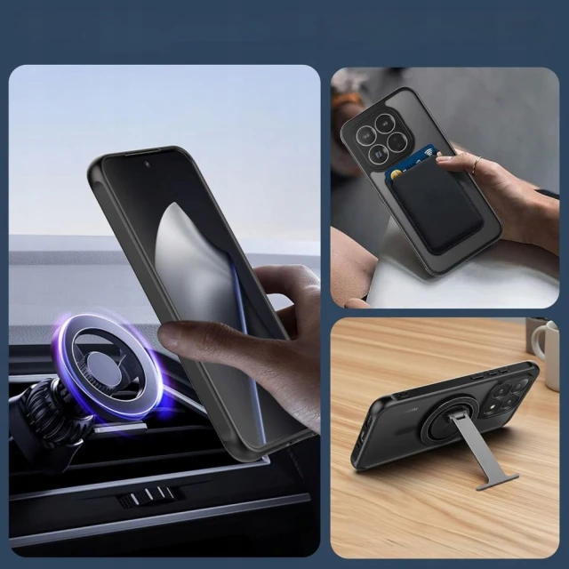 Чохол Tech-Protect MagMat для Xiaomi 15T Matte Black with MagSafe (5906302334728)