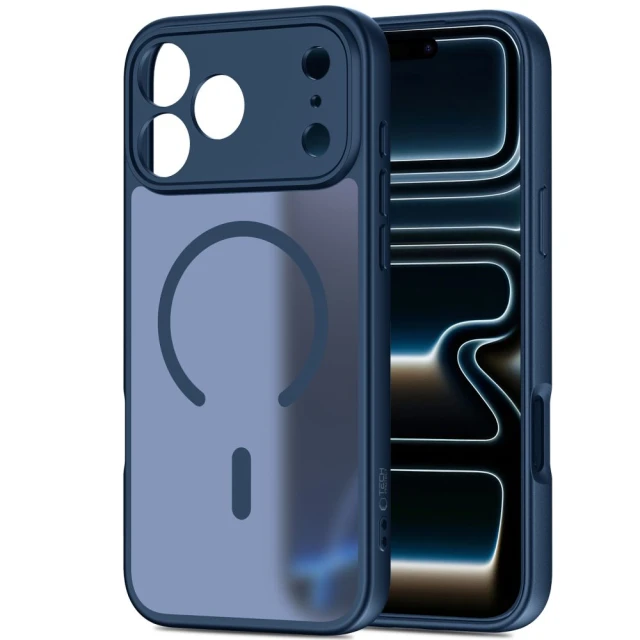 Чохол Tech-Protect BasicMag для iPhone 17 Pro Matte Deep Blue with MagSafe (5906302334803)